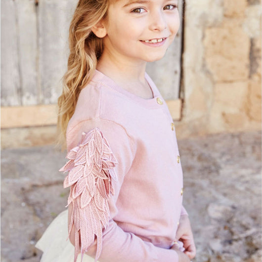 Cardigan con botones de pluma - Suéter elegante y versátil - Image 9