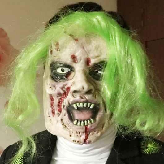 Máscara de Zombie Aterradora para Halloween - Image 9