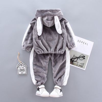 Conjunto de Franela con Cierre para Niños - Otoño e Invierno - Image 3