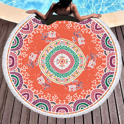Toalla de Playa Absorbente con Diseño Estampado - Image 11