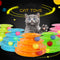Torre Giratoria Interactiva de 4 Niveles para Gatos con Pelotas de Juego
