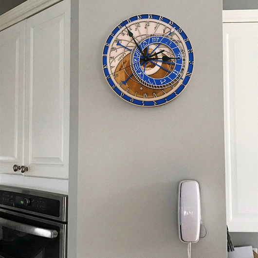 Reloj de Pared Constelaciones - Arte Zodiacal Moderno - Image 13