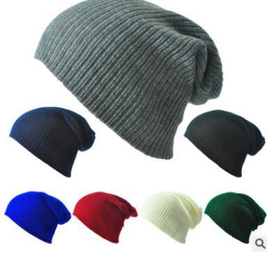 Gorra Rayada Cálida Unisex - Colores Sólidos - Image 15