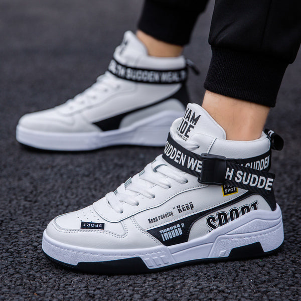 Zapatillas Canvas Altas Tendencia Coreana