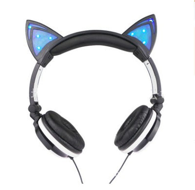 Audífonos Inalámbricos con Orejas de Gato Luminosas y Diseño Plegable - Image 13