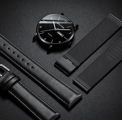 Reloj Cuarzo Hombre Casual Ejecutivo Resistente al Agua con Esfera Luminosa - Image 8