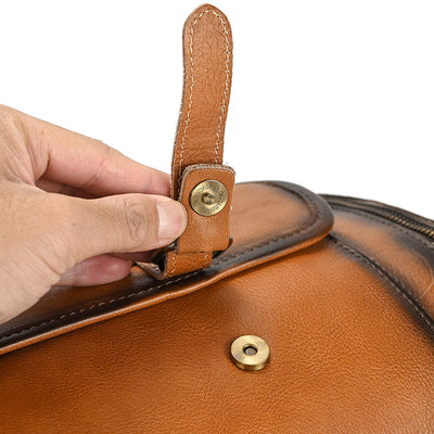 Bolsa de Viaje en Cuero Curtido al Vegetal para Hombre - Image 19