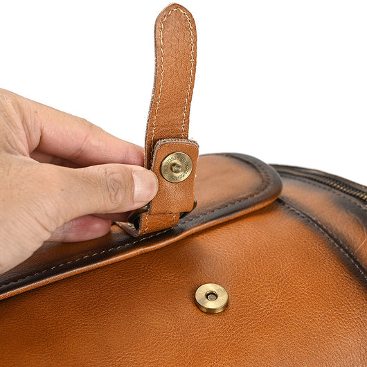 Bolsa de Viaje en Cuero Curtido al Vegetal para Hombre - Image 19