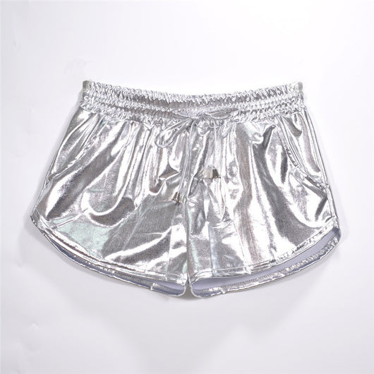 Shorts Metalizados Brillantes para Looks Casuales - Image 13