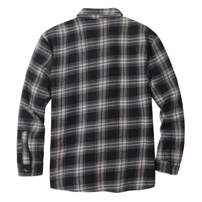 Camisa de Cuadros Cálida con Forro de Terciopelo para Hombre - Image 11