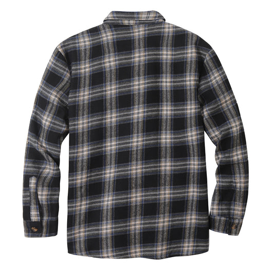Camisa de Cuadros Cálida con Forro de Terciopelo para Hombre - Image 11