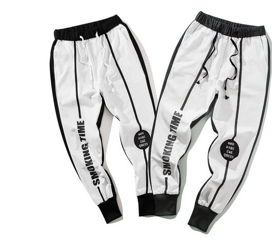 Pantalones Hip-Hop Casual Estilo Urbano con Estampado Moderno - Image 7