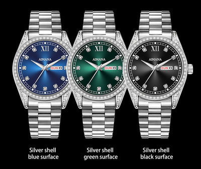 Reloj de Mujer Diamond Disc Cuarzo Serie Log - Image 22