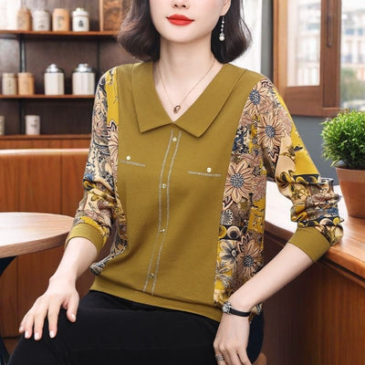 Camisa Clásica de Manga Larga Estilo Occidental para Adultos Mayores - Image 17