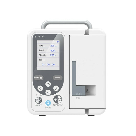 Bomba de Infusión IV CONTEC SP750 Volumétrica con Alarma y Batería Recargable