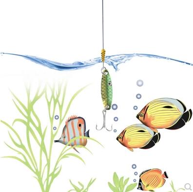 Set de 30 Señuelos Giratorios y Cucharillas 3-7g para Pesca - Image 2