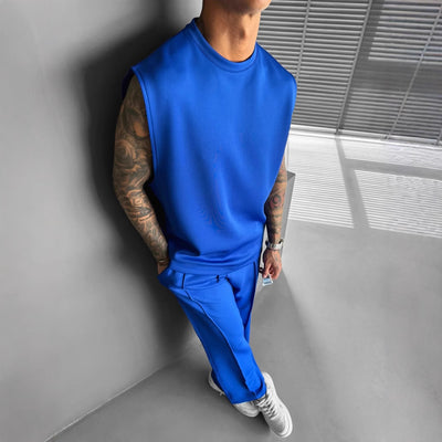 Traje de Verano para Hombre: Chaleco y Pantalón - Image 4