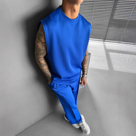 Traje de Verano para Hombre: Chaleco y Pantalón - Image 4