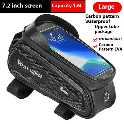 Bolsa de Cuadro para Bicicleta con Pantalla Táctil para Celular - Image 5