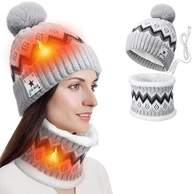 Set Térmico USB: Gorro, Bufanda y Guantes Calefactables - Image 7