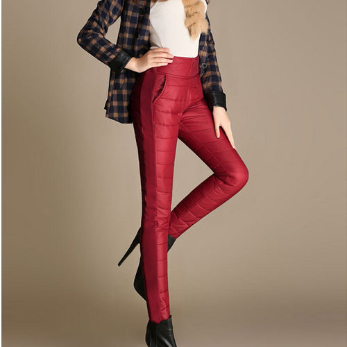 Pantalones Térmicos Talla Grande para Mujer - Algodón Grueso Invierno - Image 13