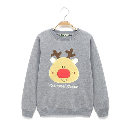 Pijama Familiar Navideño con Cabeza de Reno - Image 7