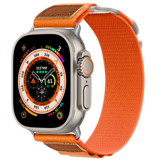 Correa de Reloj Tejida en Nylon y Cuero Premium - Image 6