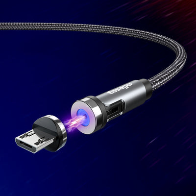 Cable de Datos Magnético Giratorio Compatible con Apple