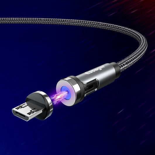 Cable de Datos Magnético Giratorio Compatible con Apple