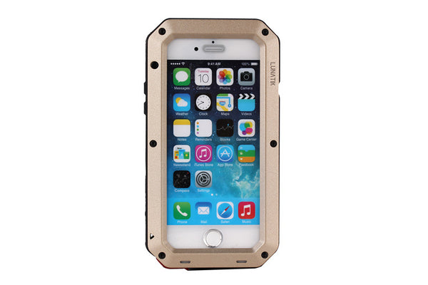 Funda Protectora Triple Defensa para iPhone 6s - Carcasa Metálica Antigolpes