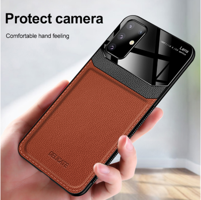 Funda Samsung S20 Cuero con Vidrio Templado - Protección Antichoque Premium - Image 3