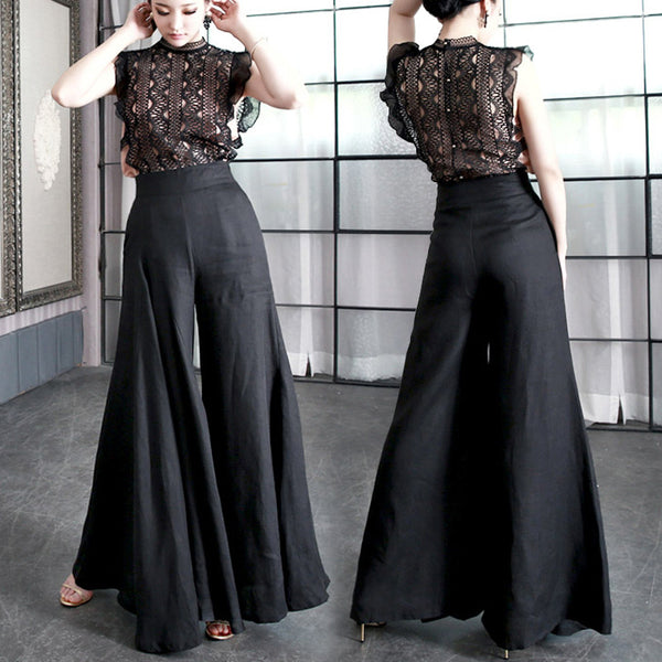 Pantalones Anchos de Cáñamo