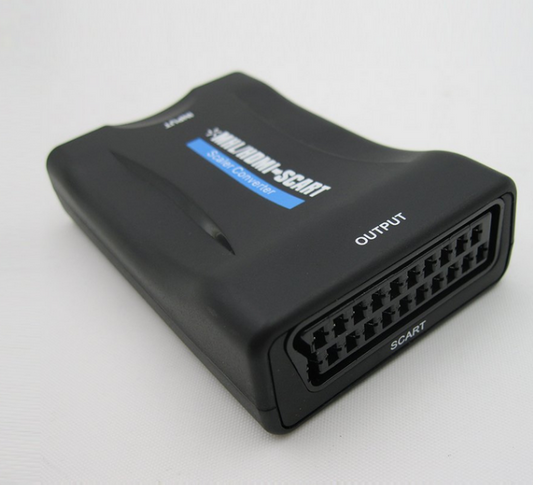 Convertidor HDMI a SCART 1080P - Adaptador de Video HD