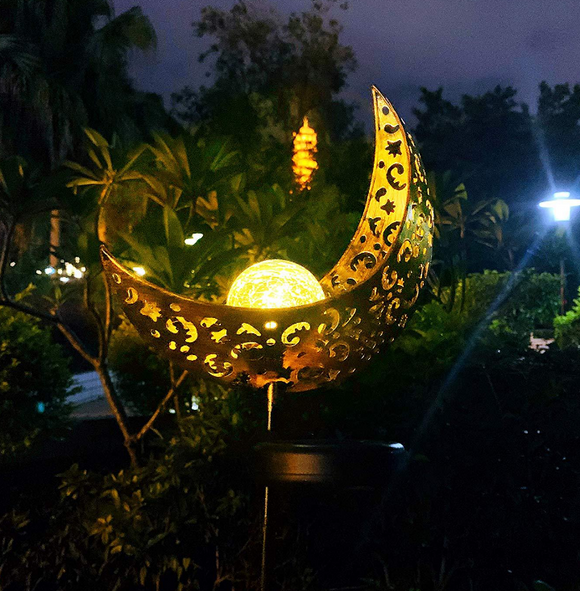Luz Solar Decorativa con Efecto Llama para Jardín - Impermeable