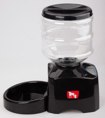Comedero Automático Inteligente 5.5L para Perros y Gatos con Grabadora de Voz y Pantalla LCD