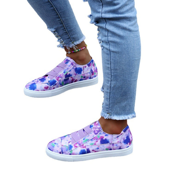 Zapatos Planos Canvas Multicolor para Mujer - Comodidad Casual
