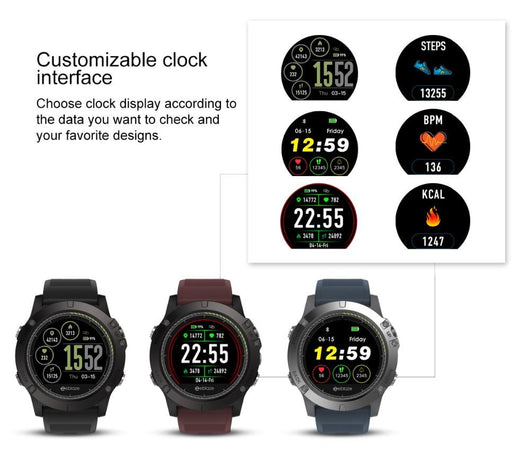 Reloj Inteligente Táctico V3 con Monitor Cardíaco - Image 7