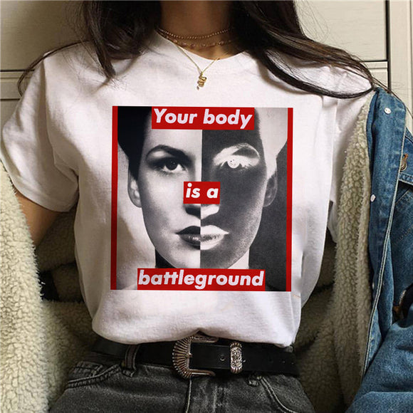 Camiseta Feminista de Manga Corta