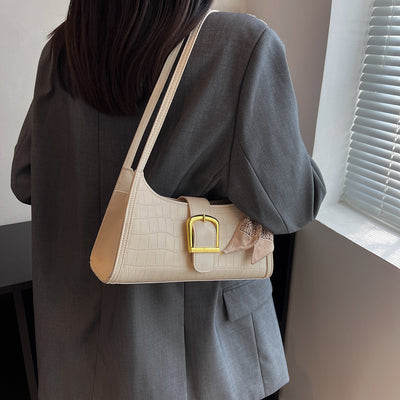 Bolso Bandolera Minimalista de Diseño Exclusivo - Bolsa Baguette de Moda Versátil - Image 4