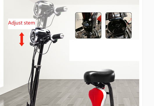 Bicicleta Eléctrica Plegable de 4 Ruedas para Adultos Mayores - Image 22
