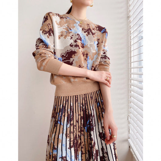 Blusa Francesa Elegante Otoño Silueta Delgada - Image 5