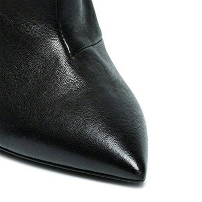 Botas Martin Altas con Tacón Cónico y Cordones Plisados para Mujer - Image 5