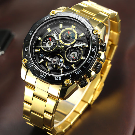 Reloj Tourbillon con Calendario y Indicador de Semana - Image 11