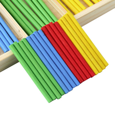Palitos de Conteo Montessori de Madera - Juguete Educativo para Matemáticas - Image 4