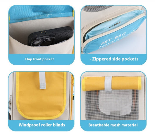 Mochila Transportadora Respirable para Mascotas - Image 24