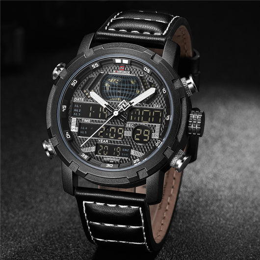 Reloj Deportivo Multifunción con Doble Pantalla
