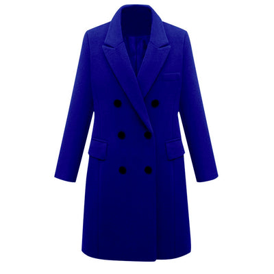 Abrigo de Lana Largo para Mujer - Elegancia y Calidez - Image 15