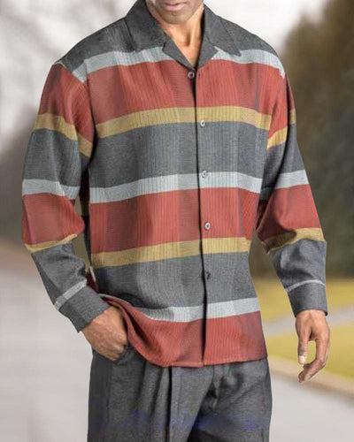 Conjunto de Camisa Playa Estilo Casual Primavera Otoño - Image 16