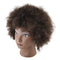 Cabeza Maniquí de Cabello Humano Real Negro