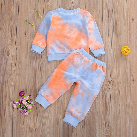 Conjunto Tie-Dye para Niños con Blusa Manga Larga - Image 3